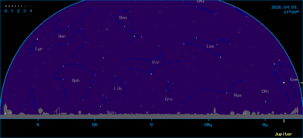 Az �gbolt k�pe a megadott id�pontban