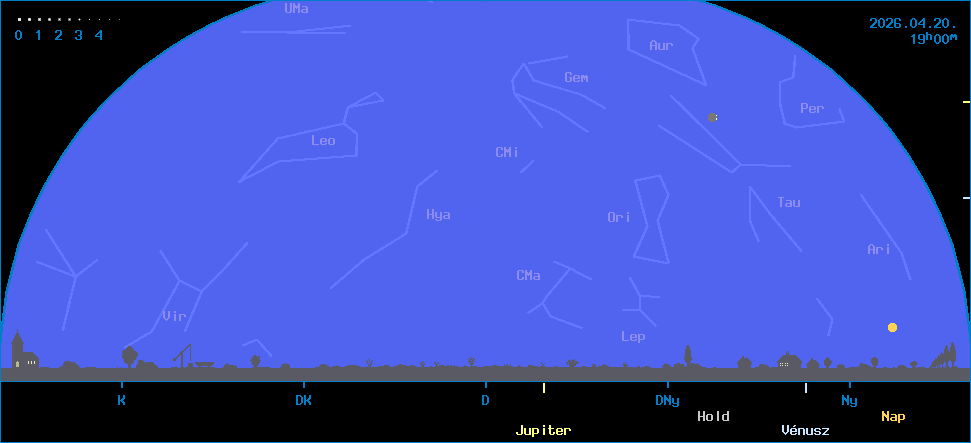 Az �gbolt k�pe a megadott id�pontban