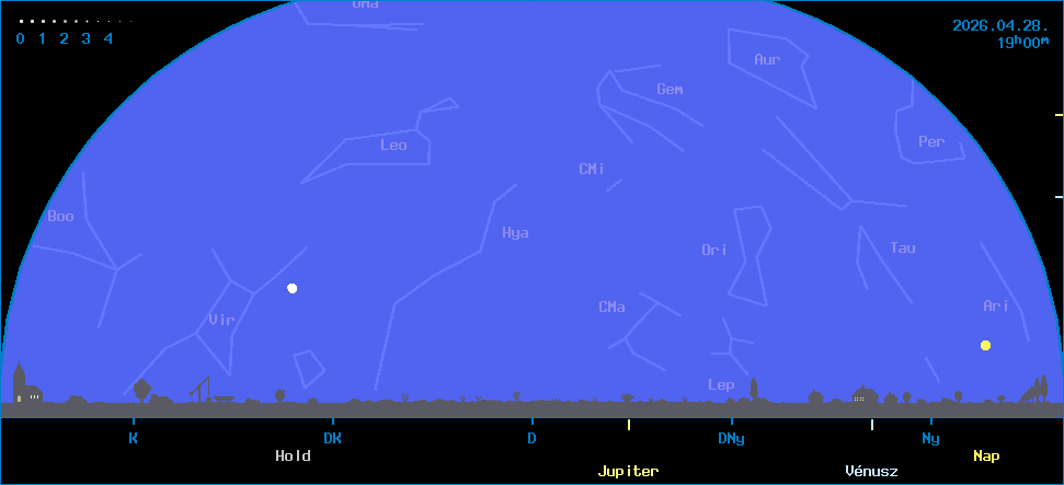 Az �gbolt k�pe a megadott id�pontban