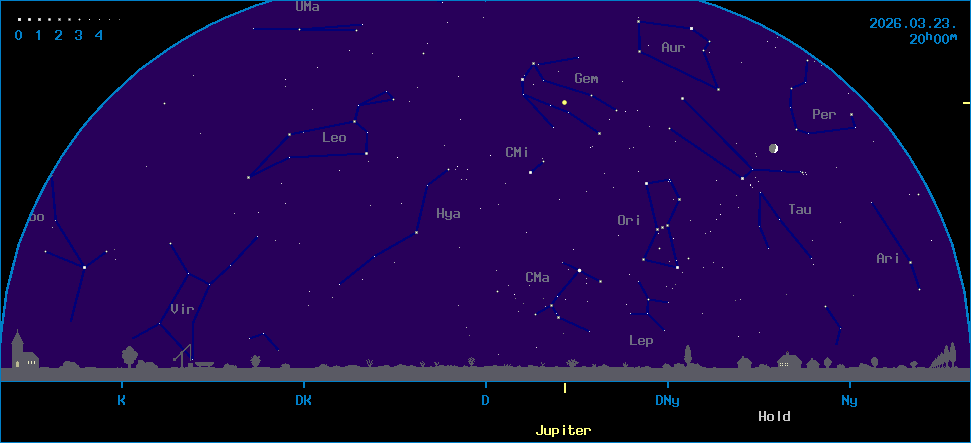 Az �gbolt k�pe a megadott id�pontban