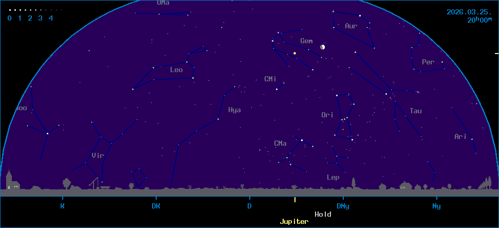 Az �gbolt k�pe a megadott id�pontban