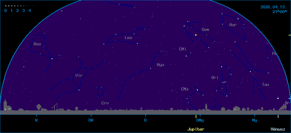 Az �gbolt k�pe a megadott id�pontban