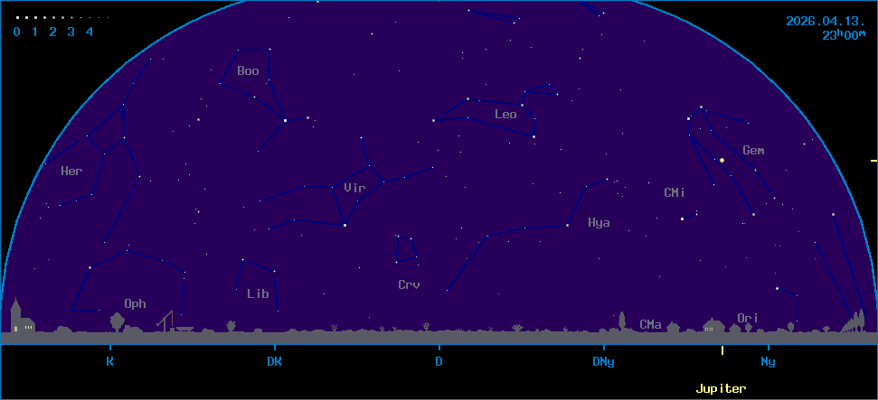 Az �gbolt k�pe a megadott id�pontban